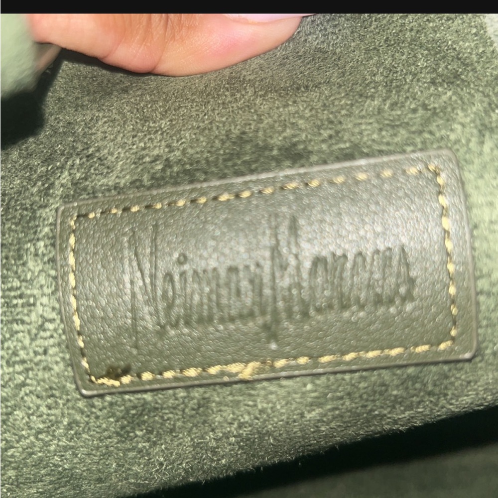 Neiman Marcus green tote